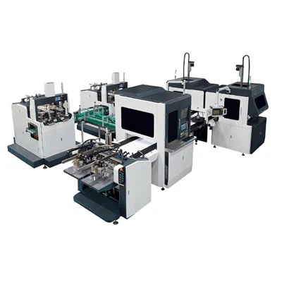 LS-900Een tweekanaals volautomatische machine voor het maken van stijve dozen